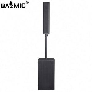 Sistema de Sonido Profesional con Altavoces de Columna Activos con Carcasa de Madera para Exteriores, Amplificadores BT - Product Image 6