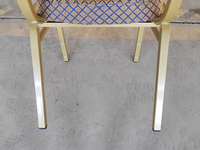 Chaise de banquet Hebei Smile en gros, structure en fer, imperméable, stable, empilable, pour usage intérieur/extérieur, hôtel, école, usage commercial