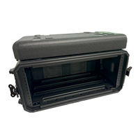 Boîtier d'expédition moulé 4U avec support antichoc pour ampli audio DJ, étui d'expédition de vol audiovisuel
