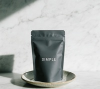 Emballage alimentaire en plastique personnalisé, sachets de qualité alimentaire, sachets à fermeture éclair avec fenêtre, sacs autoportants personnalisés