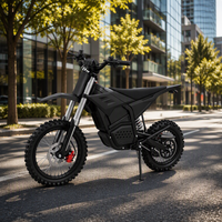 Moto électrique tout-terrain à transmission directe M7 60V 72V, puissance de pointe 6000W, vitesse 80 km/h, 3 vitesses réglables, batterie au lithium, pour adultes