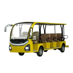 2023 Wholesale Universal Sightseeing Tourist 72V Electric Shuttle Bus For Sale