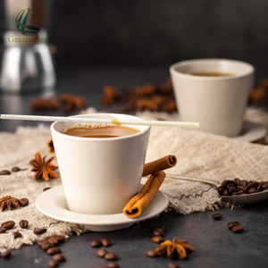 Color personalizado de grado alimenticio de papel de café piruleta larga Pop Sucker Sticks papel para pastel Topper DIY fruta casera caramelo Chocolate - Product Image 6