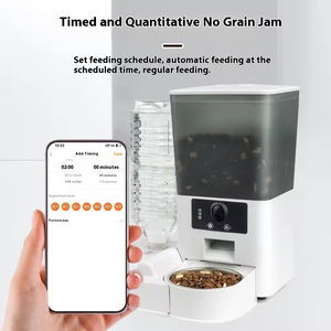 Distributore Automatico di <span class=keywords><strong>Cibo</strong></span> per Animali Domestici con Controllo App e WiFi, Dispenser di <span class=keywords><strong>Cibo</strong></span> con Telecamera per Cani e <span class=keywords><strong>Gatti</strong></span> - Product Image 5