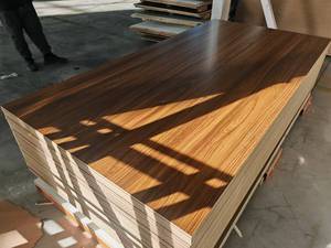 2025 thiết kế hiện đại melamine nhiều lớp kết thúc hạt gỗ và sơn mài kết thúc MDF - Product Image 5