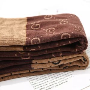 Y-Z de algodón con estampado de sublimación para mujer, <span class=keywords><strong>medias</strong></span> cálidas altas hasta la rodilla, diseño personalizado, a la moda - Product Image 6