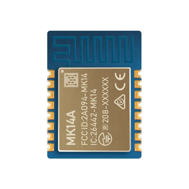 MK14 MINI bluetooth module Nordic Semiconductor nRF52805 SoC solution for IoT device and led nordic chip