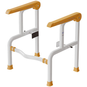 Barres d'appui pour salle de bain, rail de sécurité pour siège de toilette, capacité de charge de 250 kg, pour personnes âgées, design moderne et simple - Product Image 2