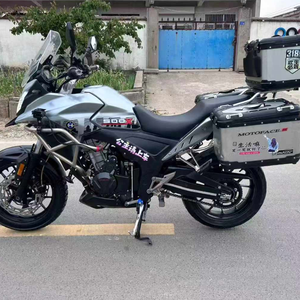 Used Hengjian 500X Adventure <b>Bike</b> with Full Configuration. Twin-cylinder Water-cooled <b>Engine</b>, Front & Rear Disc Brakes, - Product Image 2