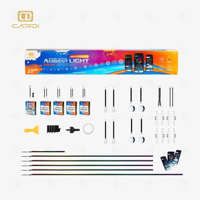 6 10 14 18 20 24 in 1 Full-car Ambient Lighting System "CARDI" K4 Ambient Lighting System for BMW 7 Series