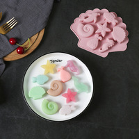 Moule en silicone personnalisé pour animaux marins, qualité alimentaire, pour pâtisserie, bonbons, chocolat, fondant, OEM ODM, usine Chine Malaisie