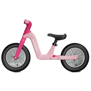 新款12/14英寸婴儿铝合金车架儿童推平衡自行车步行者自行车无踏板
