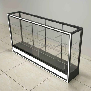 Negozio al dettaglio mobili telaio in alluminio Display negozio di tabacco cassa di vetro negozio di fumo vetrine Display in vetro <span class=keywords><strong>per</strong></span> negozio di fumo - Product Image 6