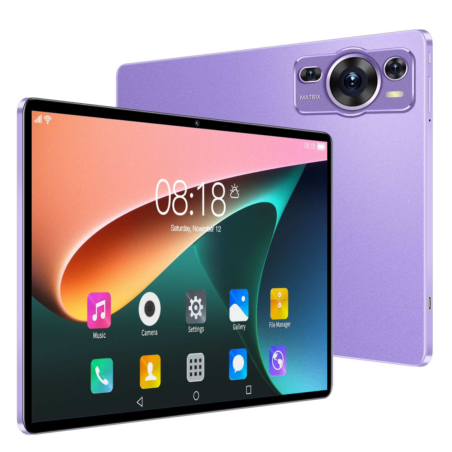 P60 PRO新しい10.1インチAndroid 12.0タブレット大画面RAM 6GB +