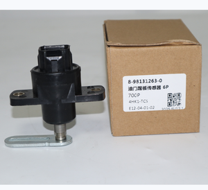 8-98131263-0 8-97602416-0 Capteur de position de pédale d'accélérateur <span class=keywords><strong>ACCEL</strong></span> 4HK1 Pièces de moteur pour Isuzu 700P NPR - Product Image 1
