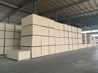Tablero OSB (Tablero de Fibras Orientadas) con Acabado Mate Moderno para Construcción, Muebles y Embalaje