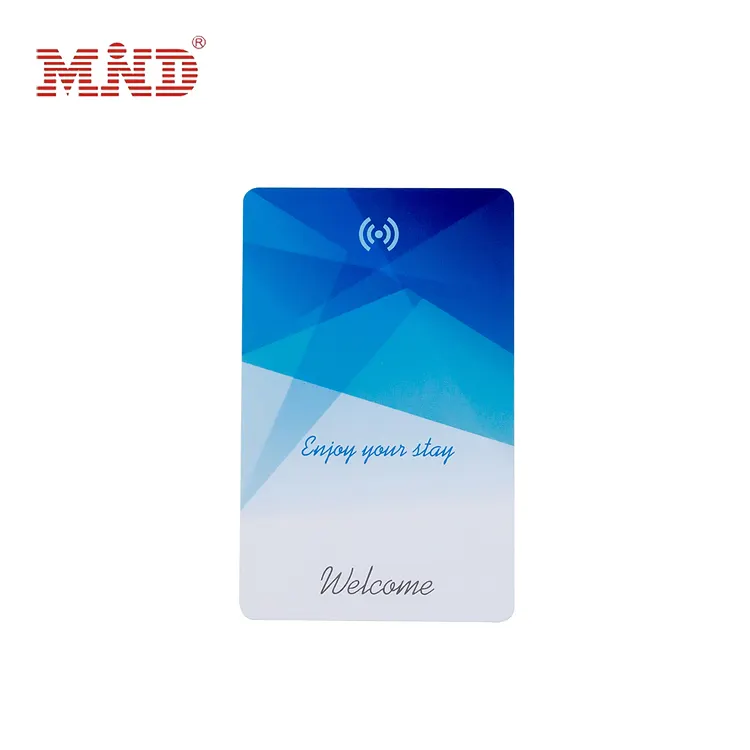 אבטחה גבוהה PVC חכם ללא מגע שבב כרטיס בקרת גישה NFC RFID מלון מפתח כרטיס