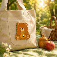 Nouvelles Épingles de Revers en Émail Dur Personnalisées, Motif Animal de Dessin Animé, Ours Brun Plaqué, Artisanat Métallique, Vente en Gros, Souvenir, Épingles Mignonnes de Dessin Animé