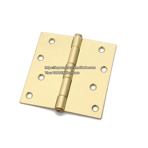 Testa quadrata in ferro materiale cerniera <span class=keywords><strong>per</strong></span> porta testa piatta ottone opaco placcato - Product Image 1