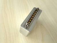 Connecteur de composants électroniques pour système sous vide à traversée hermétique, D-SUB 8W8 à disposition mixte, personnalisé