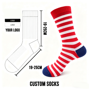 ODM OEM fabricante de calcetines tobilleros con logotipo personalizado diseño personalizado <span class=keywords><strong>tobilleras</strong></span> al por mayor para eventos promocionales y regalos de marca - Product Image 1