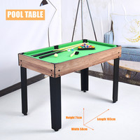 Table de jeu multifonctionnelle 4 en 1 pour enfants, vente en gros d'usine, table de jeu multifonctionnelle 48 pouces, taille standard, table de jeu de football