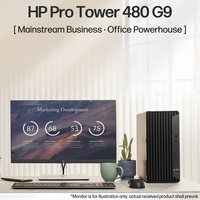 PC de bureau professionnel HP ProTower Mini 480 G9 I5 I7 HP125 USD, neuf, en stock, directement de l'usine