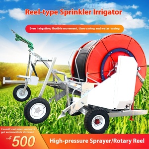Hoàn toàn tự động nông nghiệp Reel Sprinkler 90-300 winch Loại hệ thống thủy lợi cho đất nông nghiệp tưới nước - Product Image 2