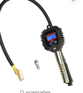 Acil Durum Pnömatik Aletleri 3'ü 1 Arada LCD Dijital Lastik Şişirme Göstergesi Oto Lastik Basınç Ölçer Aletleri - Product Image 3