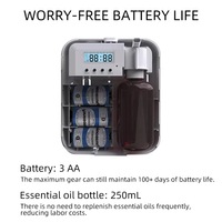Diffuseur d'huiles essentielles sans eau 250 ml, alimenté par USB, contrôlé par application, parfum personnalisé, désodorisant pour la maison et le bureau