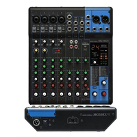 Table de Mixage Audio Professionnelle MG10XU 10 Canaux avec Processeur d'Effets Numériques pour Karaoké, DJ, Vidéo et Éclairage