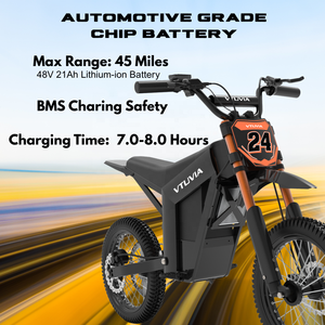 Nueva Motocicleta Eléctrica Deportiva Todoterreno de 48V 2000W para Niños, <span class=keywords><strong>Ruedas</strong></span> de 12''/14'', 1 Velocidad, Motor sin Escobillas de Aleación de Aluminio y Litio - Product Image 3