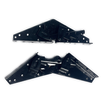 Mécanisme de charnière d'accoudoir de canapé-lit XD en zinc noir 230/260/300mm, accessoires de quincaillerie pour salon et maison, Herrajes Click