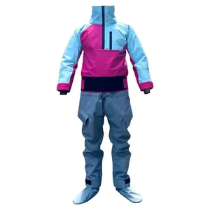 Nuevo Traje de Kayak para Mujer, Traje Seco de Una Pieza, Impermeable y Transpirable, para Kayak, Rafting, Piragüismo, Remo, SUP, <span class=keywords><strong>Surf</strong></span> y Pesca - Product Image 6