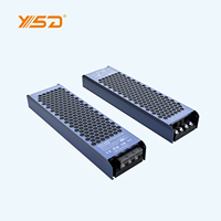 YSD High PFC Switch AC 110-220V à DC 24V 200W Alimentation LED intérieure avec transformateurs LLC et protection EMC