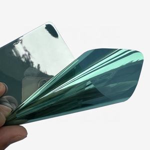 ฟิล์มกระจกสะท้อนแสงสีทองเงิน ฟิล์มติดกระจกอาคารแบบมองเห็นทางเดียวเพื่อความเป็นส่วนตัว สำหรับตกแต่งกระจกรถยนต์ ป้องกันรังสียูวี - Product Image 6