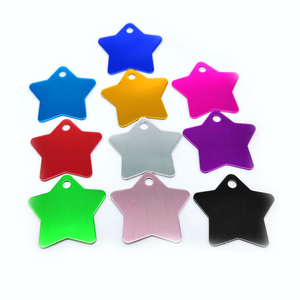 Tùy Chỉnh Dập Nhôm Anodized Trống Pet ID Thẻ Vòng Kim Loại Con Chó Thẻ Với Khắc Dịch Vụ - Product Image 3