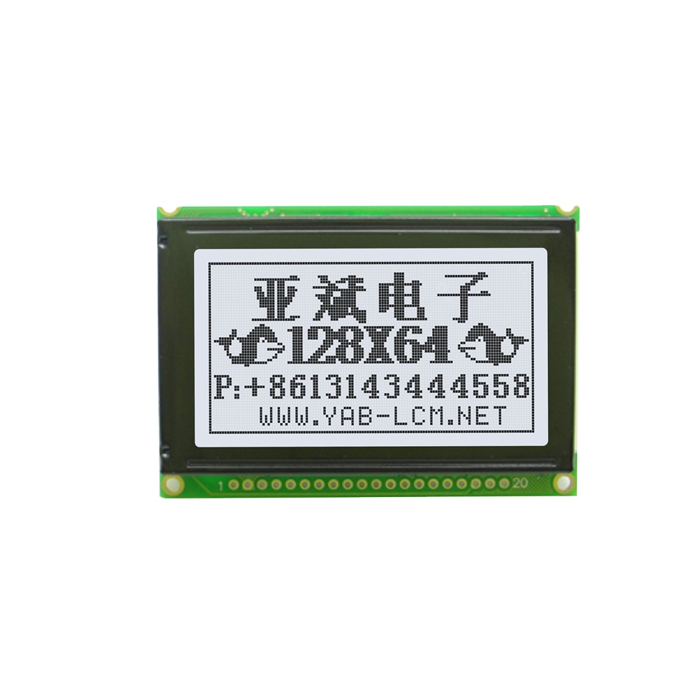 2.7 Inch Industrial Display 12864 Graphic Lcd  Ks0107/S6B0107/Sbn6400 Controller