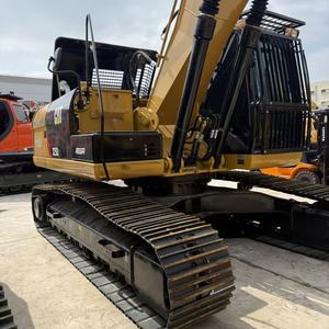 Excavatrice sur chenilles d'occasion Caterpillar Cat325D2 de 25 tonnes, conforme aux normes EPA et CE, CAT325C 325B, avec pièces d'origine, moteur Cat C7 - Product Image 5