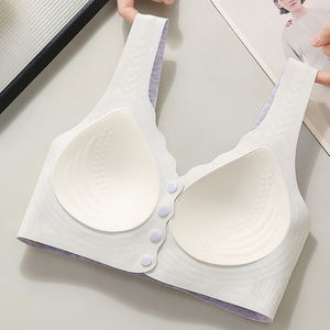 <span class=keywords><strong>Soutien</strong></span>-<span class=keywords><strong>gorge</strong></span> pour femmes avec logo personnalisé, fermeture avant, petite poitrine, sans armatures, respirant, confortable, doux pour la peau, épaules larges, adhésif - Product Image 3