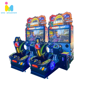 Ama giải trí đồng tiền hoạt động trò chơi Arcade trò chơi máy tốc độ theo dõi tốc độ động đua xe mô phỏng xe - Product Image 3