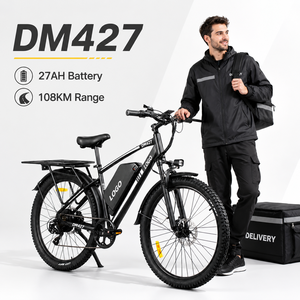 Vélo de montagne électrique DM427, 27,5 pouces, batterie 27AH, autonomie 108 km, moteur arrière 750W, frein à disque hydraulique, cadre en aluminium 7 vitesses - Product Image 1