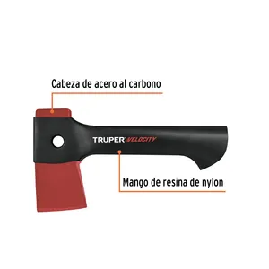 Master con 24 unità Hunter axe 1 lb 9 'manico in nylon, velocità del Truper - Product Image 2