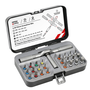 Multi Functional Ratchet Screwdriver Set 25 In 1 Magnetic Hex Bit Household Tool With Anti Slip Handle - Product Image 3