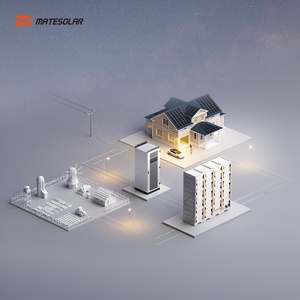 Hệ thống năng lượng mặt trời Mate 100kw 200Kw 300kw 500kw hệ thống năng lượng mặt trời lai hoàn chỉnh với pin biến tần pin mặt trời cho công nghiệp - Product Image 6