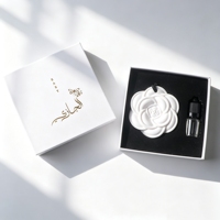 Diffuseur d'huiles essentielles en céramique parfumée, personnalisable avec logo, pour armoire, voiture et maison, en forme de pierre aromatique suspendue