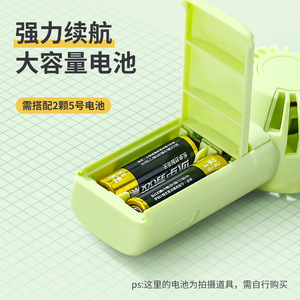 พัดลมมือถือขนาดเล็ก USB แบบชาร์จไฟได้ตั้งโต๊ะแบบพกพา F50พลังงานลมสูงพับได้สำหรับเป็นของขวัญหอพัก - Product Image 4