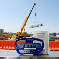 Télécommande de grue entièrement automatique, étanche, sans fil, portée 500 m, pour la modernisation du contrôle de grue par radio