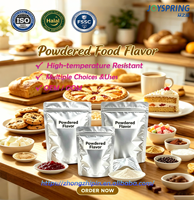 Poudre aromatisante alimentaire, parfum personnalisé, résistante à la chaleur, multi-usages, pour confiture, jus de fruits, boissons, desserts, collations, usine