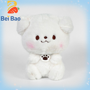 Usine professionnelle, jouets en <span class=keywords><strong>peluche</strong></span> d'anime de 4, 7, 8 pouces, 7-10-20-25 cm, chien blanc, jouets pour enfants, pour machine à griffes, peluches - Product Image 1